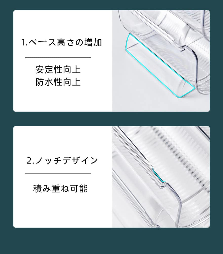 Amazon｜ワインボトルホルダー 2個セット 計6つ仕切り ワインスタンド